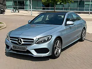 Used 2015 Mercedes-Benz C Class AMG Line Silver - Interior and Exterior details 7