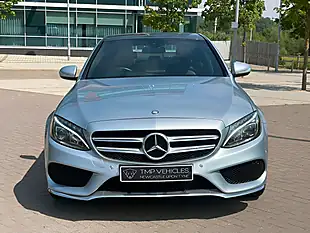 Used 2015 Mercedes-Benz C Class AMG Line Silver - Interior and Exterior details 8
