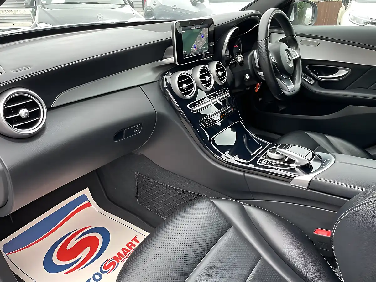 Used 2015 Mercedes-Benz C Class AMG Line Silver - Interior and Exterior details 12