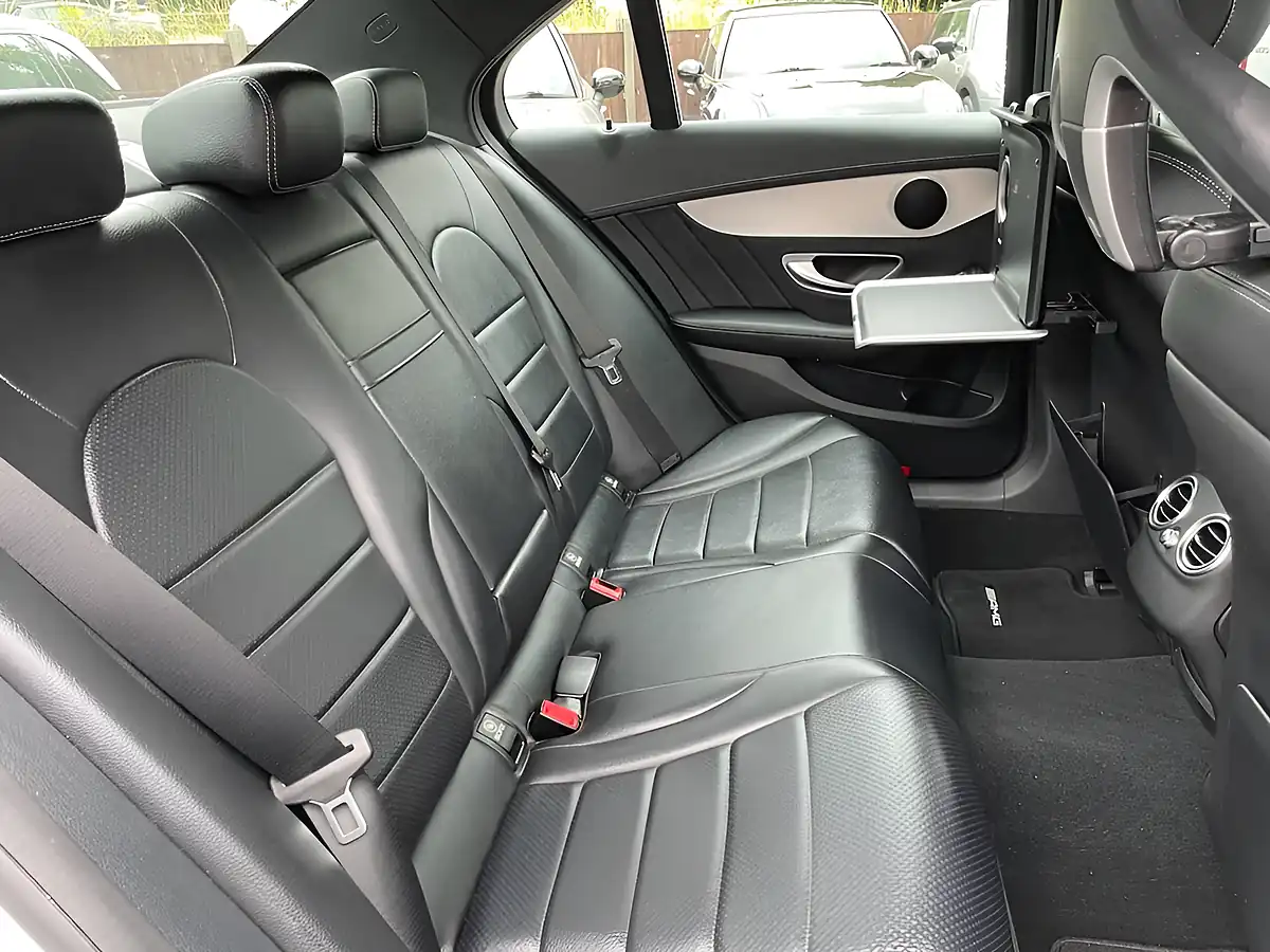 Used 2015 Mercedes-Benz C Class AMG Line Silver - Interior and Exterior details 13