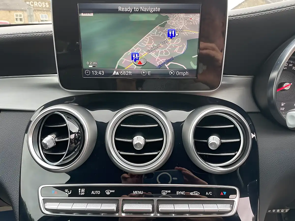 Used 2015 Mercedes-Benz C Class AMG Line Silver - Interior and Exterior details 14