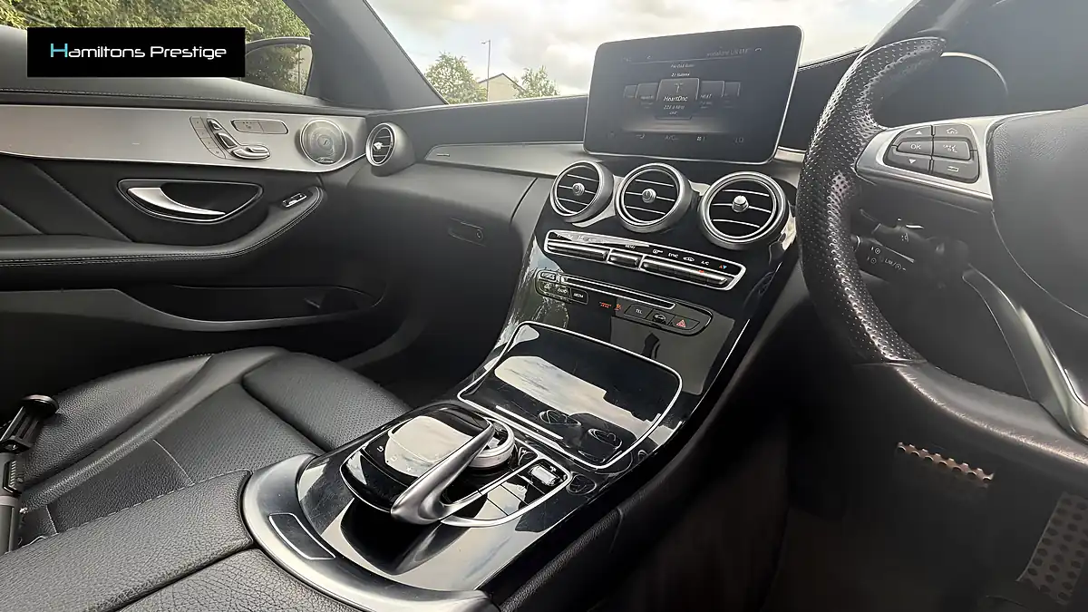 Used 2015 Mercedes-Benz C Class AMG Line Silver - Interior and Exterior details 16