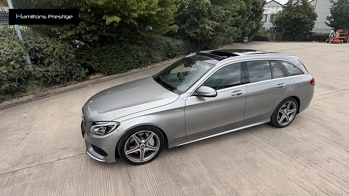 Used 2015 Mercedes-Benz C Class AMG Line Silver - Interior and Exterior details 19