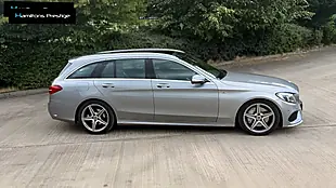 Used 2015 Mercedes-Benz C Class AMG Line Silver - Interior and Exterior details 2