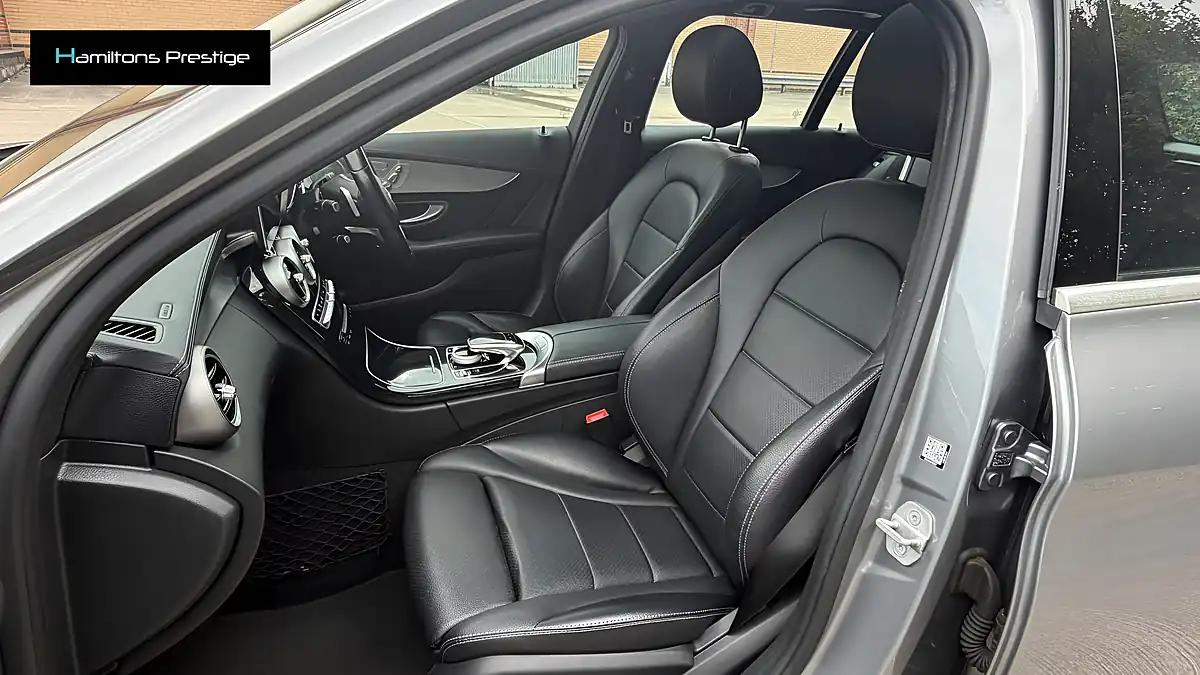 Used 2015 Mercedes-Benz C Class AMG Line Silver - Interior and Exterior details 9