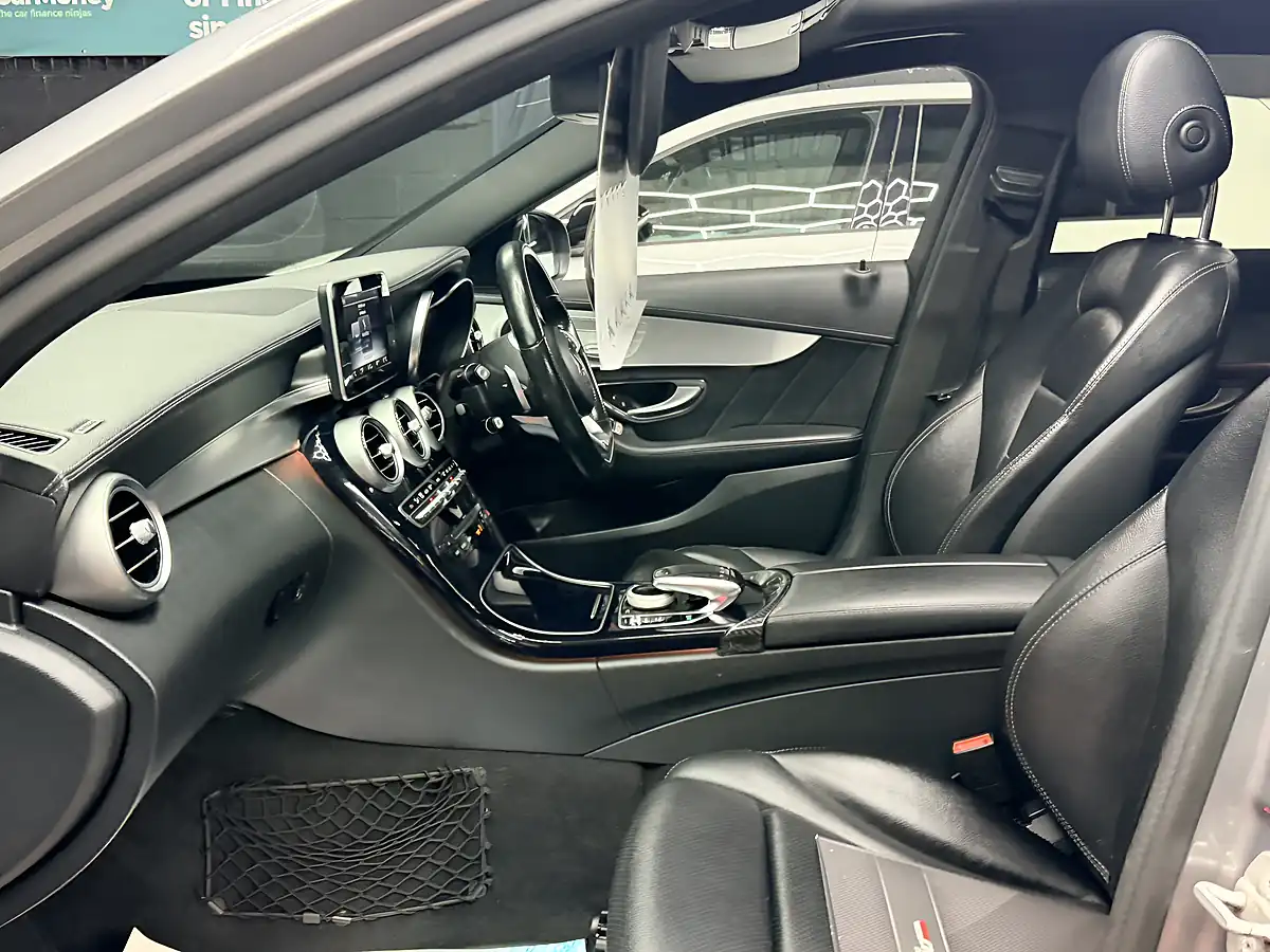 Used 2015 Mercedes-Benz C-Class AMG Line Silver - Interior and Exterior details 16