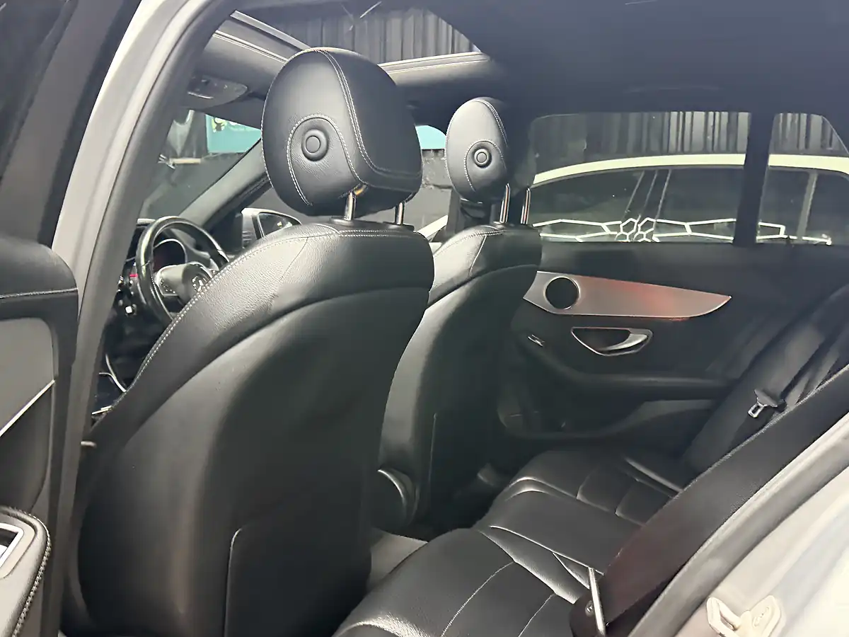 Used 2015 Mercedes-Benz C-Class AMG Line Silver - Interior and Exterior details 17