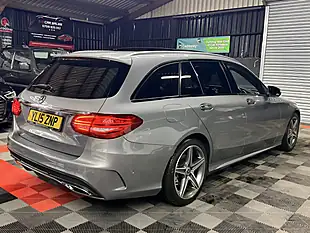 Used 2015 Mercedes-Benz C-Class AMG Line Silver - Interior and Exterior details 4
