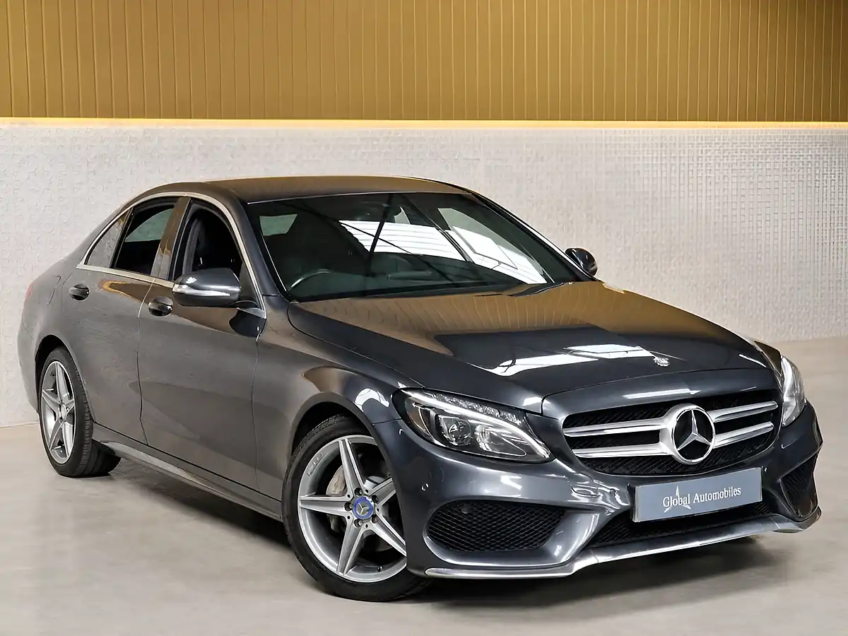 Used 2015 Mercedes-Benz C Class AMG Line Tenorite Grey - Interior and Exterior details 11