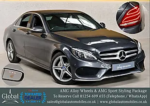 Used 2015 Mercedes-Benz C Class AMG Line Tenorite Grey - Interior and Exterior details 3