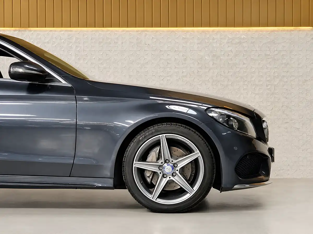 Used 2015 Mercedes-Benz C Class AMG Line Tenorite Grey - Interior and Exterior details 4