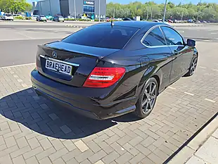 Used 2015 Mercedes-Benz C Class AMG Sport Edition Black - Interior and Exterior details 3