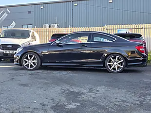 Used 2015 Mercedes-Benz C Class AMG Sport Edition Black - Interior and Exterior details 12