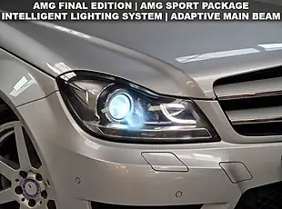 Used 2015 Mercedes-Benz C-Class AMG Sport Edition Premium Iridium Silver - Interior and Exterior details 4