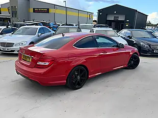 Used 2015 Mercedes-Benz C Class AMG Sport Edition Red - Interior and Exterior details 11