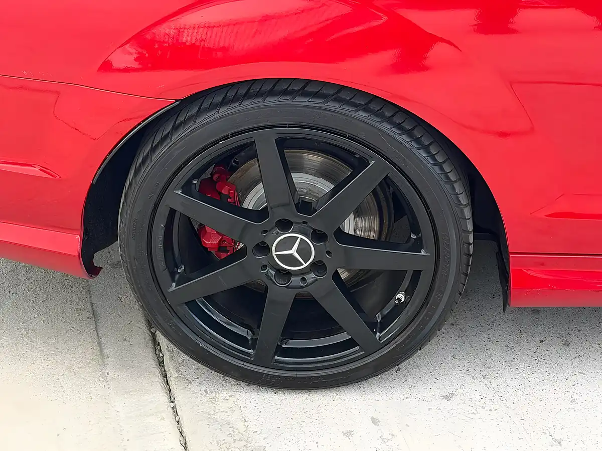 Used 2015 Mercedes-Benz C Class AMG Sport Edition Red - Interior and Exterior details 16