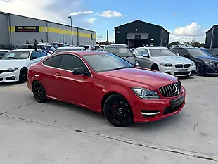 Used 2015 Mercedes-Benz C Class AMG Sport Edition Red - Interior and Exterior details 2