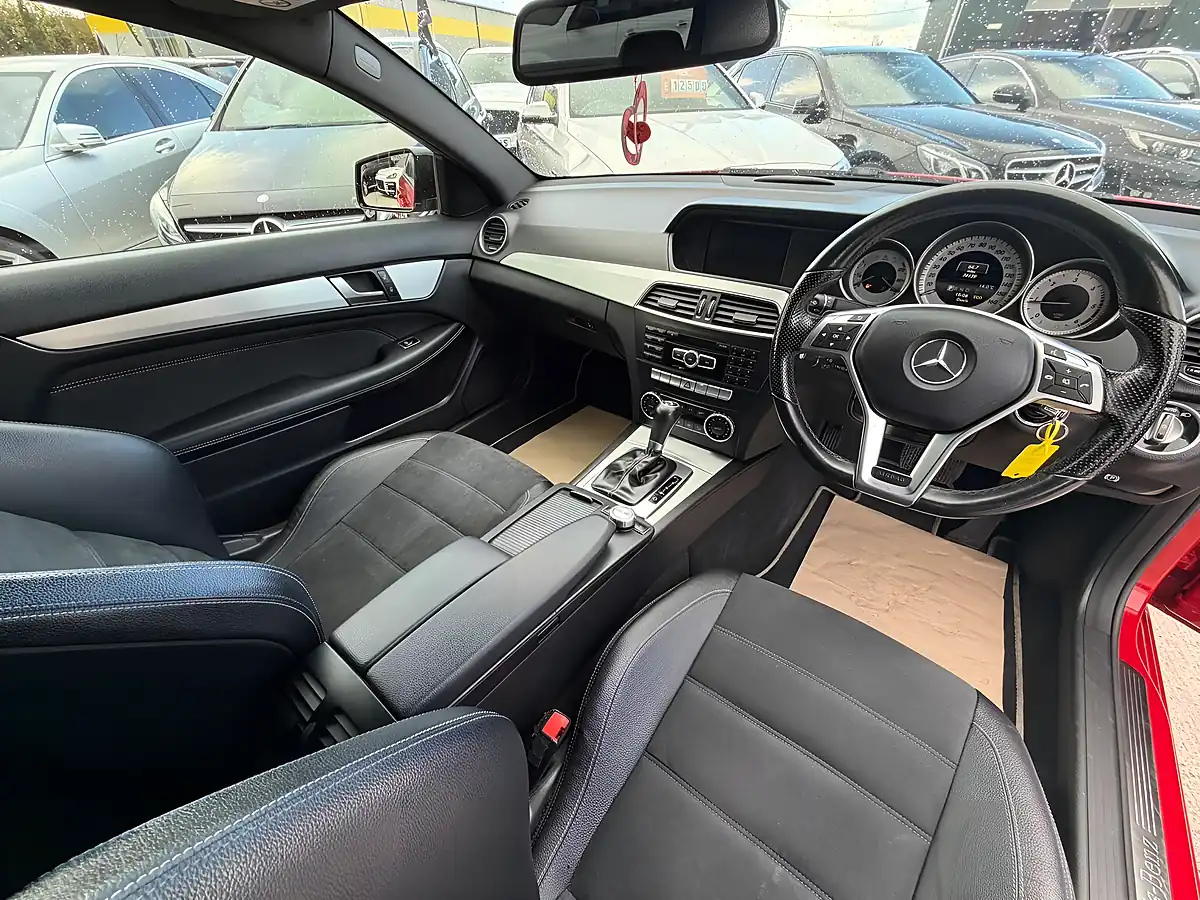 Used 2015 Mercedes-Benz C Class AMG Sport Edition Red - Interior and Exterior details 20