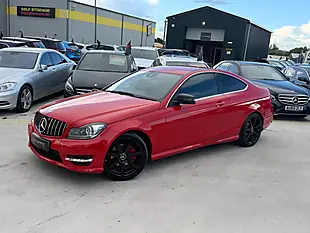 Used 2015 Mercedes-Benz C Class AMG Sport Edition Red - Interior and Exterior details 4