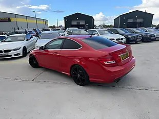Used 2015 Mercedes-Benz C Class AMG Sport Edition Red - Interior and Exterior details 7