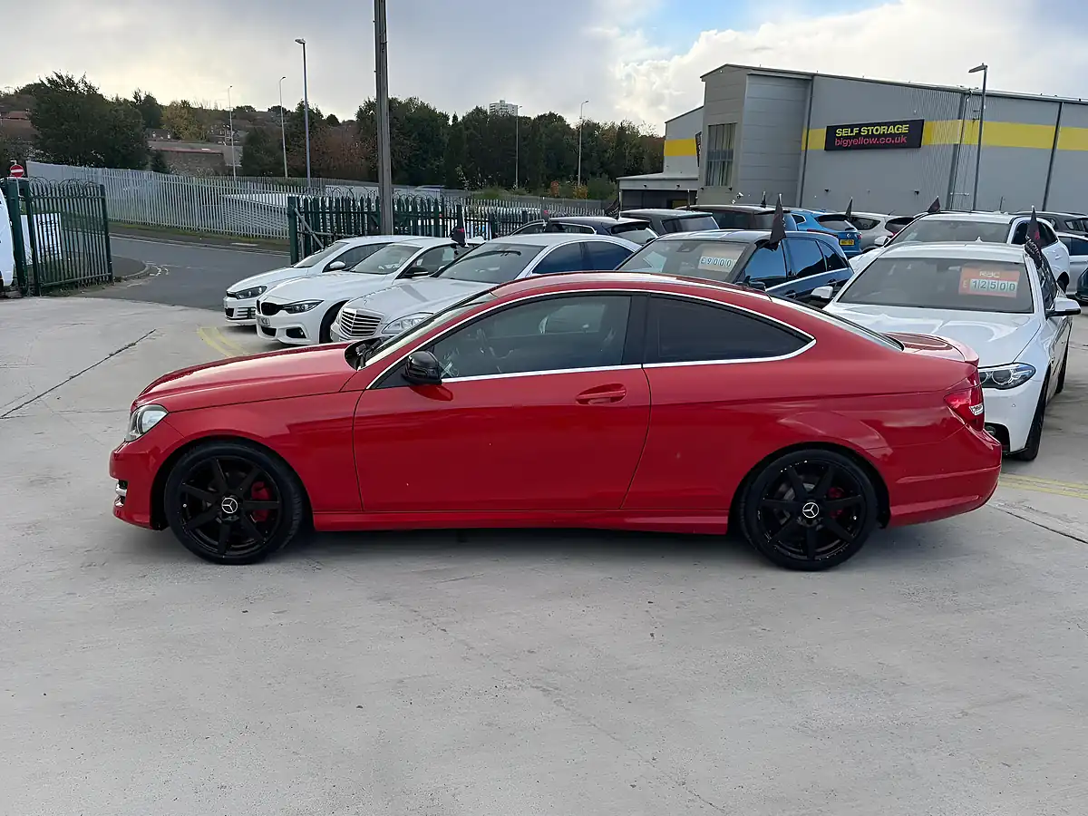 Used 2015 Mercedes-Benz C Class AMG Sport Edition Red - Interior and Exterior details 8
