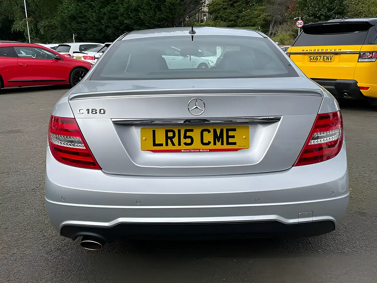 Used 2015 Mercedes-Benz C Class AMG Sport Edition Silver - Interior and Exterior details 5