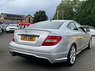 Used 2015 Mercedes-Benz C Class AMG Sport Edition Silver - Interior and Exterior details 6