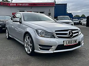 Used 2015 Mercedes-Benz C Class AMG Sport Edition Silver - Interior and Exterior details 7