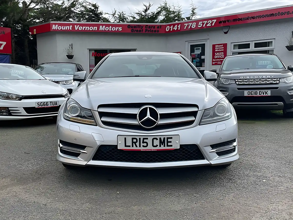 Used 2015 Mercedes-Benz C Class AMG Sport Edition Silver - Interior and Exterior details 8