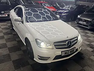 Used 2015 Mercedes-Benz C Class AMG Sport Edition White - Interior and Exterior details 10