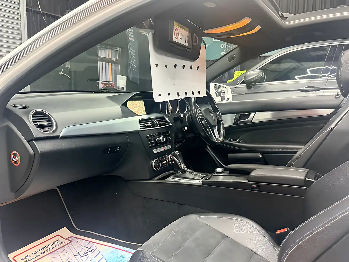 Used 2015 Mercedes-Benz C Class AMG Sport Edition White - Interior and Exterior details 14