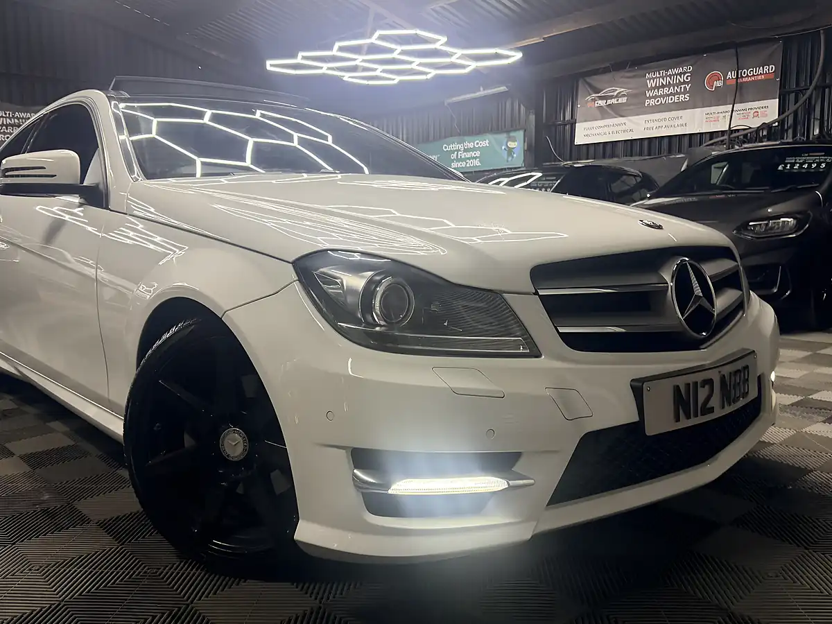 Used 2015 Mercedes-Benz C Class AMG Sport Edition White - Interior and Exterior details 2