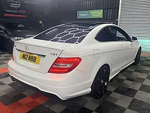 Used 2015 Mercedes-Benz C Class AMG Sport Edition White - Interior and Exterior details 5