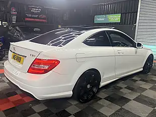 Used 2015 Mercedes-Benz C Class AMG Sport Edition White - Interior and Exterior details 6