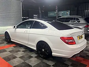Used 2015 Mercedes-Benz C Class AMG Sport Edition White - Interior and Exterior details 7