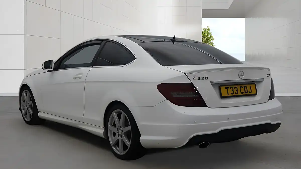Used 2015 Mercedes-Benz C Class AMG Sport Edition White - Interior and Exterior details 3