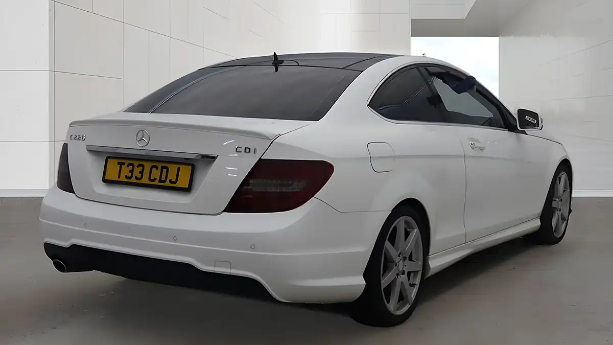 Used 2015 Mercedes-Benz C Class AMG Sport Edition White - Interior and Exterior details 4