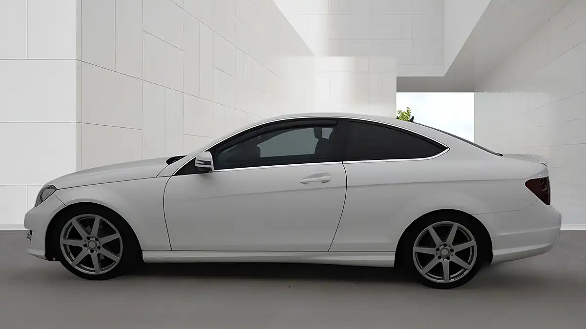 Used 2015 Mercedes-Benz C Class AMG Sport Edition White - Interior and Exterior details 6
