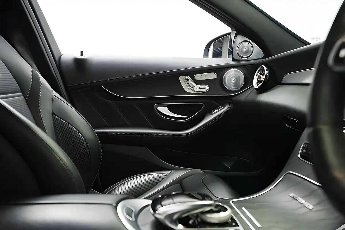 Used 2015 Mercedes-Benz C Class C63 AMG Black - Interior and Exterior details 15