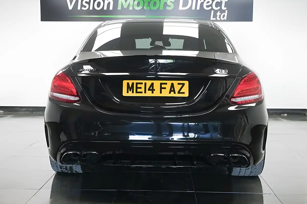 Used 2015 Mercedes-Benz C Class C63 AMG Black - Interior and Exterior details 2