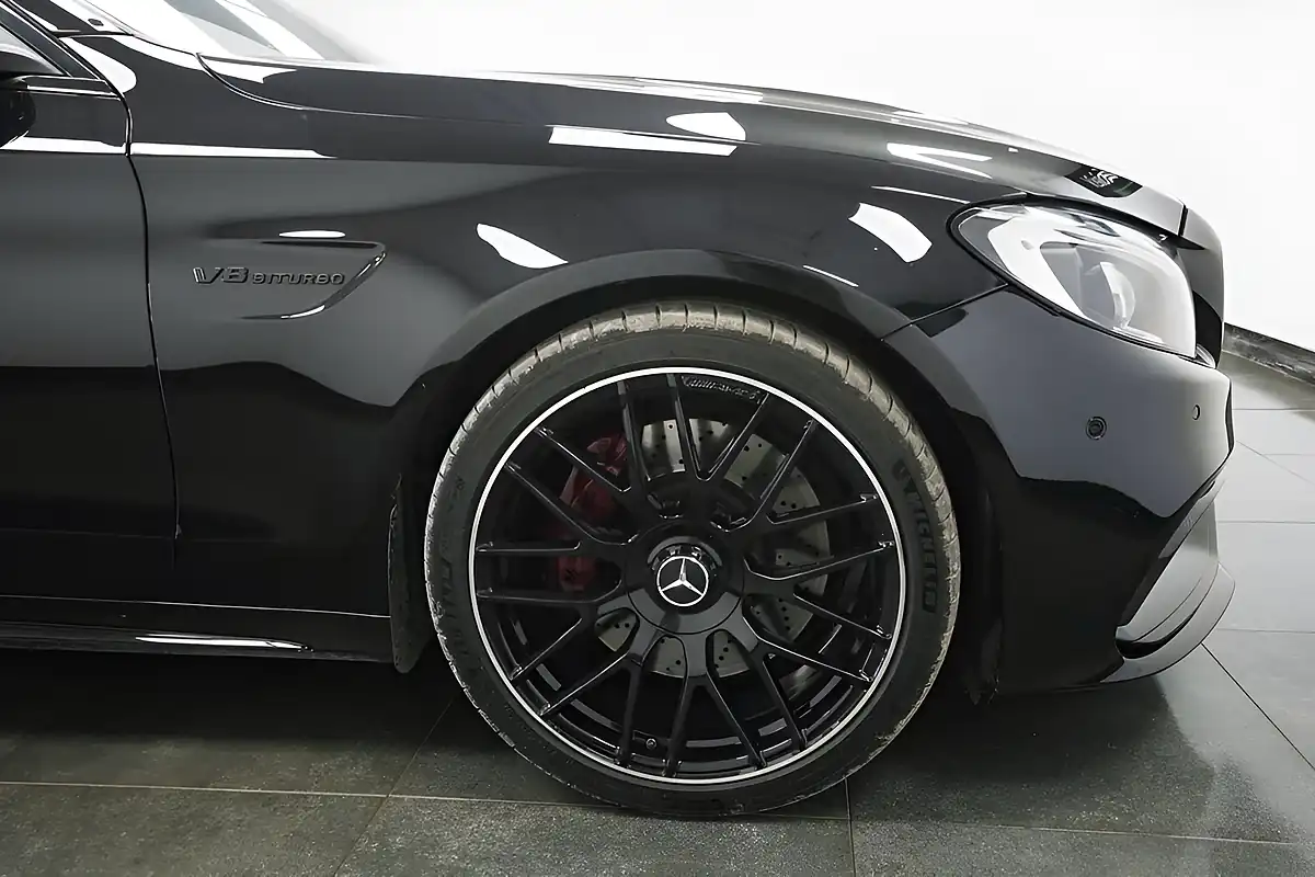 Used 2015 Mercedes-Benz C Class C63 AMG Black - Interior and Exterior details 4