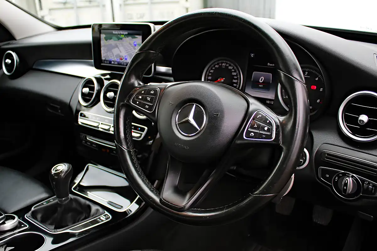 Used 2015 Mercedes-Benz C Class Se Black - Interior and Exterior details 14