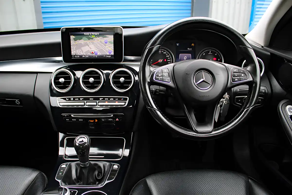 Used 2015 Mercedes-Benz C Class Se Black - Interior and Exterior details 16
