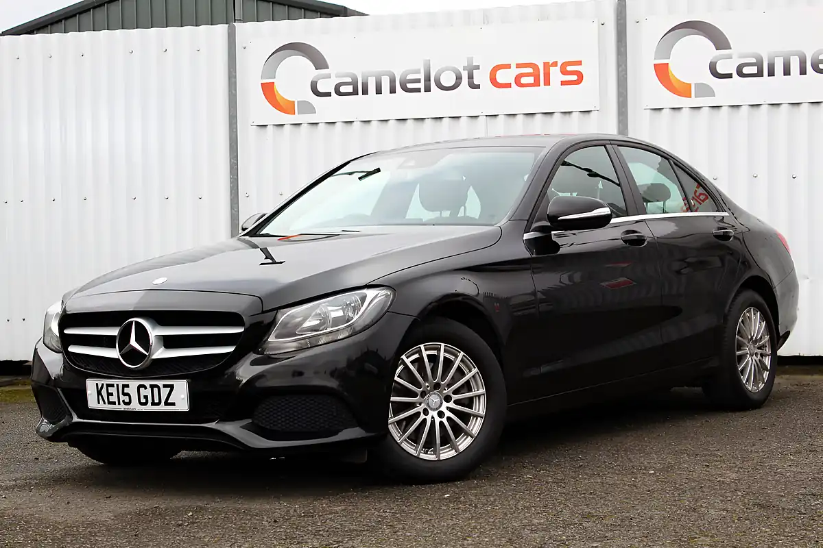 Used 2015 Mercedes-Benz C Class Se Black - Interior and Exterior details 2