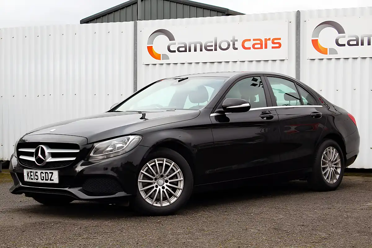 Used 2015 Mercedes-Benz C Class Se Black - Interior and Exterior details 3