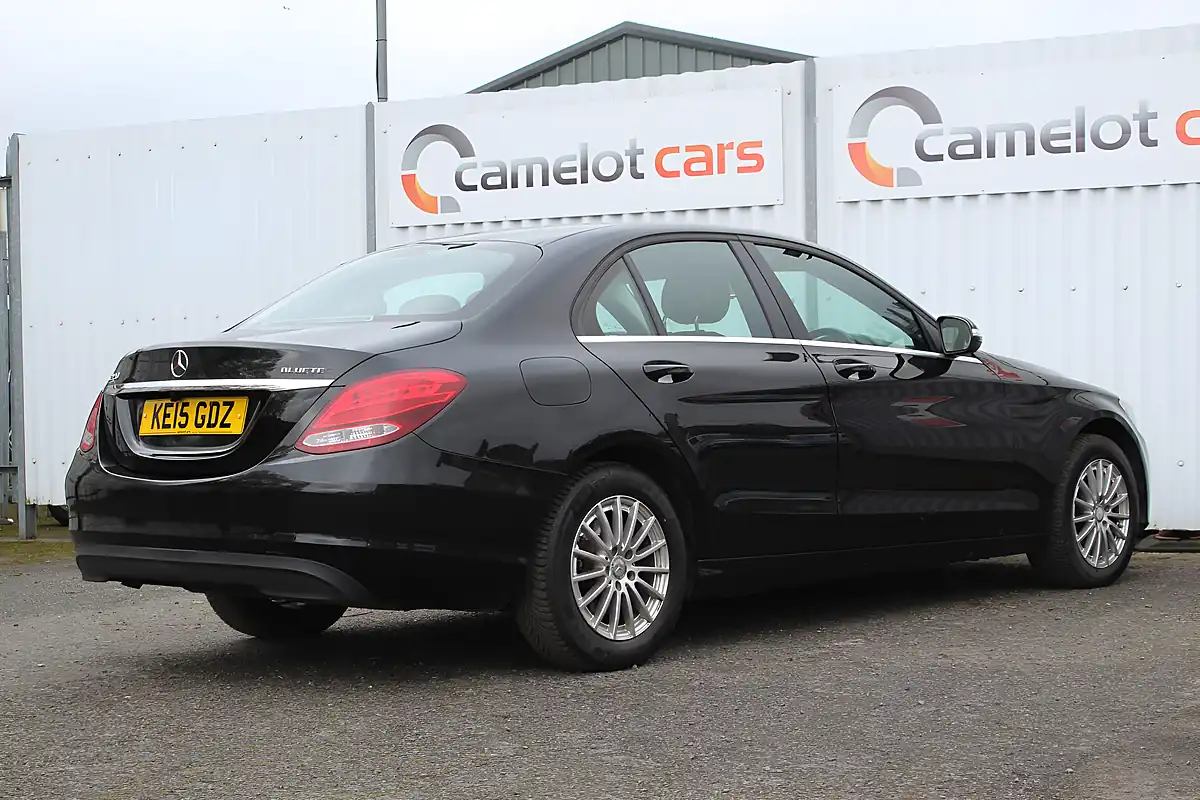 Used 2015 Mercedes-Benz C Class Se Black - Interior and Exterior details 7
