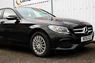 Used 2015 Mercedes-Benz C Class Se Black - Interior and Exterior details 8