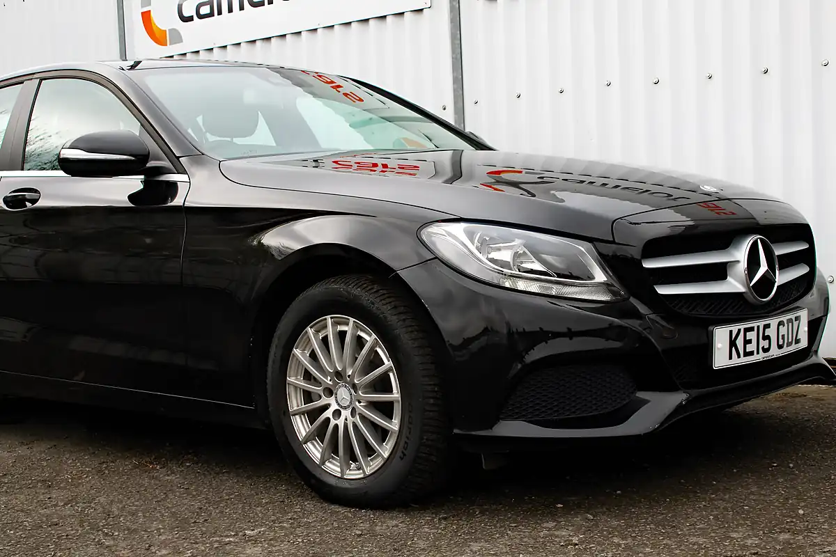 Used 2015 Mercedes-Benz C Class Se Black - Interior and Exterior details 8