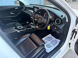 Used 2015 Mercedes-Benz C Class Se Executive White - Interior and Exterior details 14