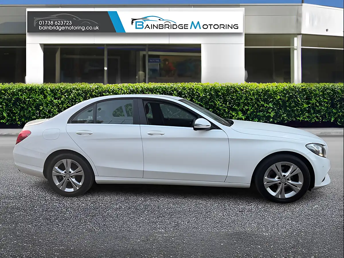 Used 2015 Mercedes-Benz C Class Se Executive White - Interior and Exterior details 2